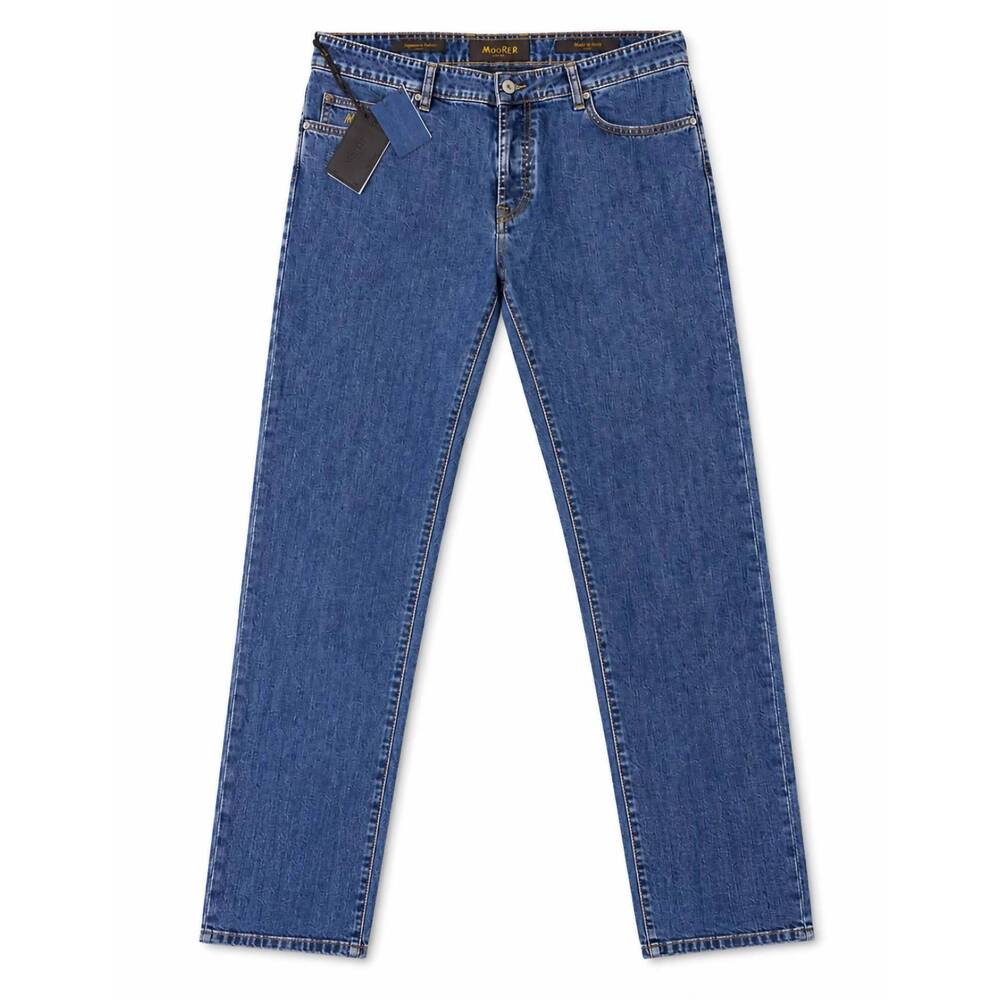NEW MOORER men's pavel jeans in blue